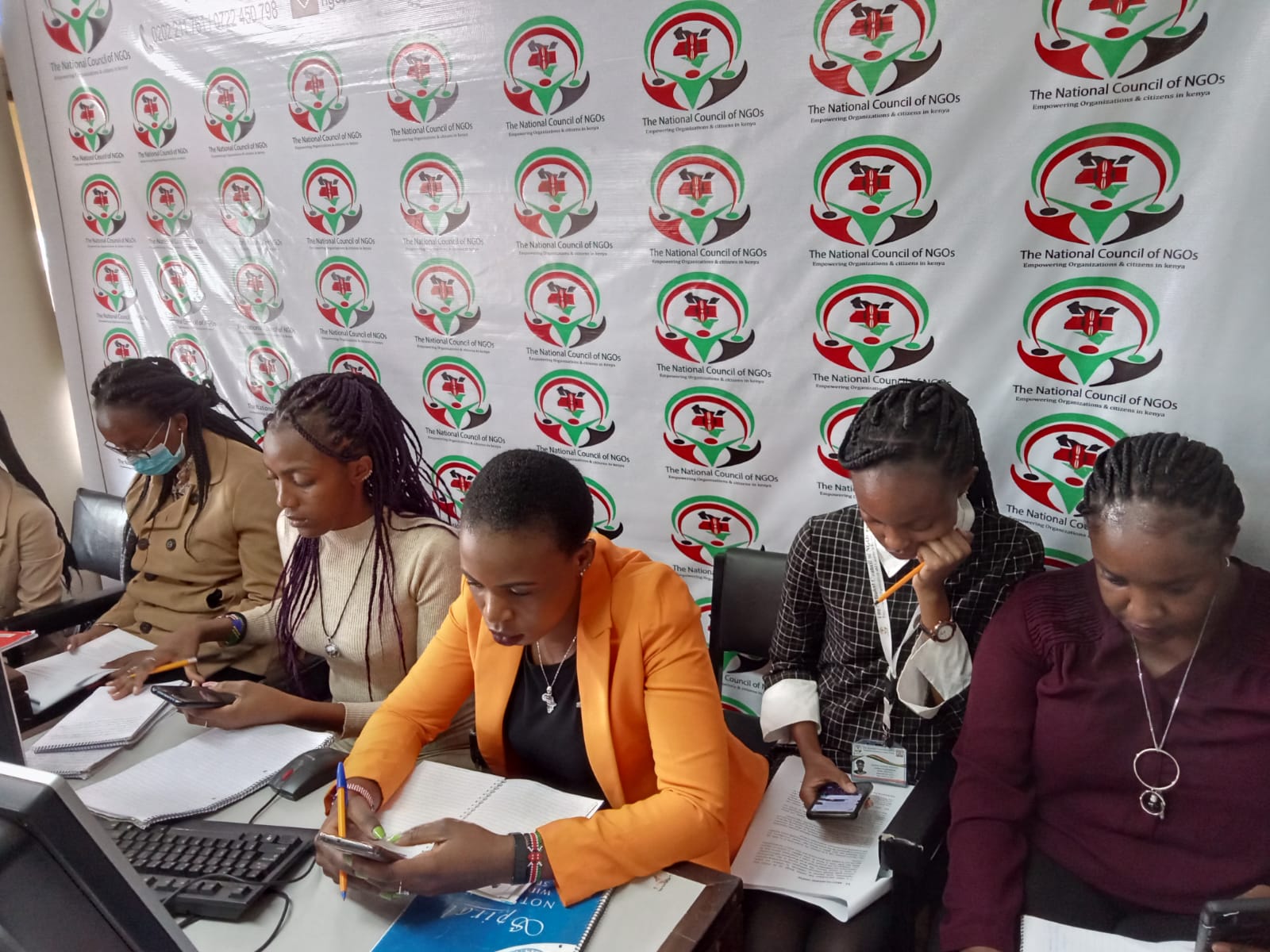 NGO Council team and Members brief TRAINING